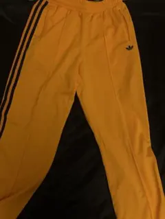 adidas イエロー 3本線パンツ A/S