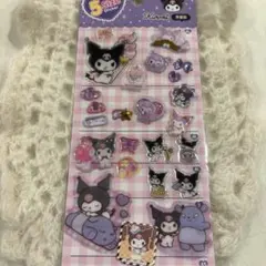 クロミシールセット、うるちゅる、5サイズステッカー、おはじき、ドロップジュエリー