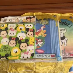 ディズニー タオルコレクション 2点　プチタオル1点