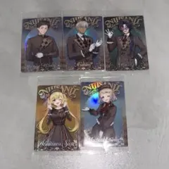 にじさんじ ウエハース2 メタリックプラカード 5点 まとめ売り