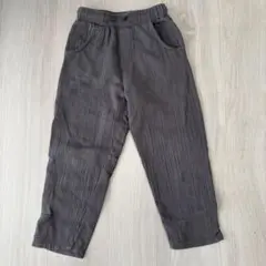 【ZARA】異素材ミックスバギーパンツ