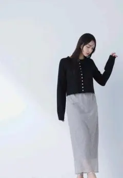 ◇新品◇NBB◇シアーフラワーナロースカート