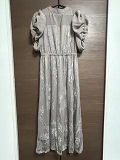 GRL レースワンピース　パープル