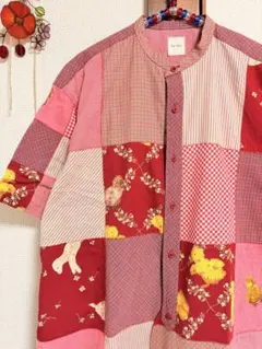 Karl Helmut カールヘルム　パッチワーク シャツ　ピンクハウス