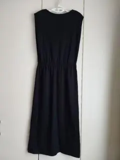 ✨未着用品✨mizuiroIndノースリーブカットソーワンピース　ブラック
