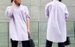 UNIQLO U オーバーサイズシャツ長袖 2枚セット Sサイズのサムネイル