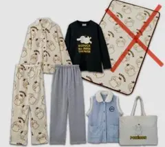 アベイル　レディース　ポケモン　ハッピーバッグ5点セット　コダック　Lサイズ