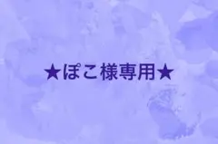 ★ぽこ様専用★