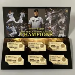阪神タイガース2025セ・リーグ 優勝記念入場券