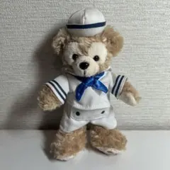 ダッフィー セーラー服 ぬいぐるみバッチ 約15cm