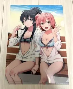 俺ガイル続 クリアファイル 雪ノ下雪乃　由比ヶ浜結衣のサムネイル
