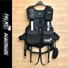 美品 BUMS バムス ライフジャケット フローティングベスト KA-9028
