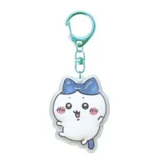 ちいかわ ぷっくりったいキーホルダー ハチワレ クリア 立体