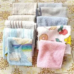 [限定セール]ハンドタオル まとめ売り 10枚のサムネイル