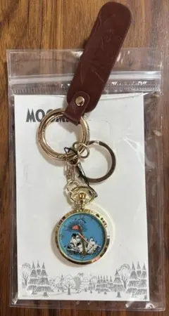 ムーミン時計 青色