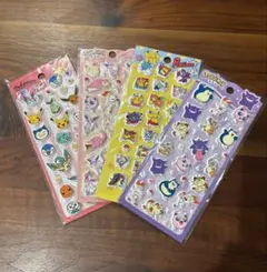 海外公式 海外限定 ポケモンシール ぷくっとシール