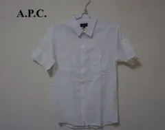 A.P.C. ホワイト 半袖シャツ Mのサムネイル