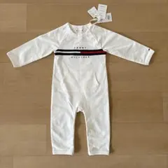 （タグ付き新品）Tommy Hilfiger オーガニックコットンロンパースのサムネイル