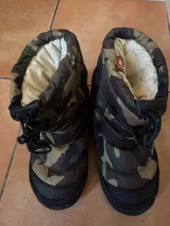 THE NORTH FACE キッズ ブーツ カモフラージュ