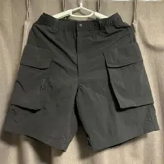 Uniqlo U パラシュートカーゴショーツ ブラック