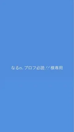 【なる様専用】購入ページ