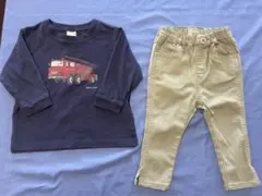 petit main/Seraph ベビー用Tシャツとパンツ セット(80cm)