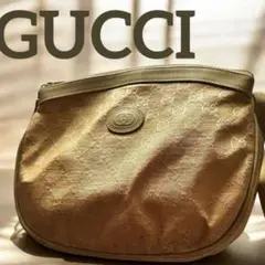 最終価格✅GUCCI グッチ ショルダーバッグ キャンバス GG オールドグッチ