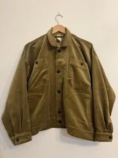 CONFECT コンフェクト ウールコーデュロイ トラッカージャケット