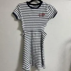 ☆ZARA ストライプ 半袖ワンピース 11-12歳☆のサムネイル