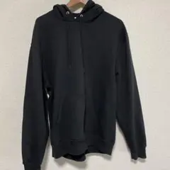 Champion ブラック フード付きパーカー Lサイズ