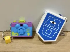 ディズニー モンスターズインク トイストーリー キーホルダー 小物入れ
