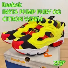 Reebok INSTA PUMP FURY OG Citron 27cm