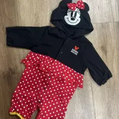 ミニーちゃん　2wayカバーオール 50〜60cm