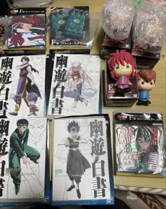 1番くじ　幽遊白書　Ｅ賞　Ｆ賞　Ｇ賞　セット