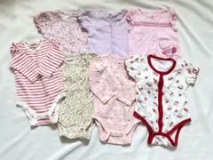ロンパースまとめ売り　女の子　60〜70