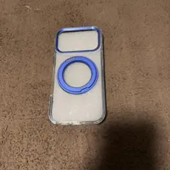 iPhone17pro 用透明ケース マグネットリング付き