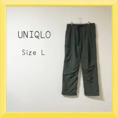 1-805 UNIQLO ウォームイージーカーゴパンツ 暖パン