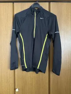 Nike DRI-FIT ランニングトップ M ブラック/イエロー