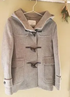 美品 マカフィー MACPHEE TOMORROWLAND ダッフルコート 34