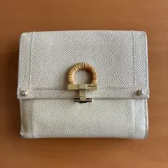 Salvatore Ferragamo 二つ折り財布 ベージュのサムネイル