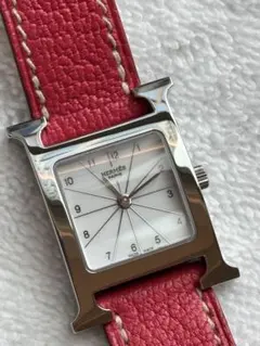エルメスHERMES HウォッチHH1.201 ロングベルト レディース - メルカリ