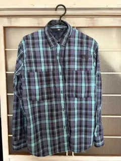 The North Face チェック柄長袖シャツ Mサイズ