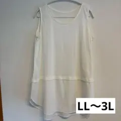 【美品】n'OrLABEL吸水速乾レイヤードタンクトップ オシャレウォーカー