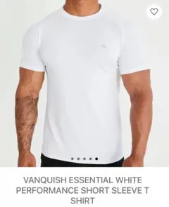vanquishfitness performanceT-shirt White