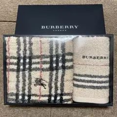 BURBERRY バーバリー フェイスタオル