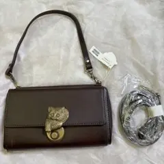 FRANCHE LIPPEEつかまえた！ねこお財布BAG お財布ショルダーバッグ 