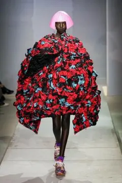 Noir Kei Ninomiya チュールスリーブ レザートップ - メルカリ