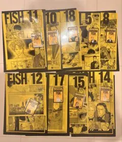 エンタメくじ　BANANA FISH クリアファイル&ステッカー賞　9種 エンタメくじ BANANA FISH クリアファイル&ステッカー賞 9種