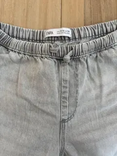 ZARA グレー ワイドパンツ