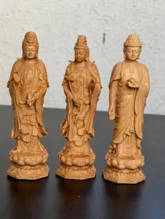 合金製・重厚感】不動明王 2体 ＆ 倶利伽羅剣 セット 仏像フィギュア